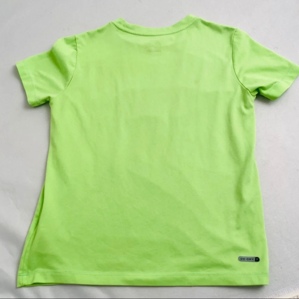 Old Navy neon green unleash the beast short sleeve t-shirt